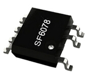 SF6078 integrates proprietary "Zero-Output Startup" control to achieve startup when output is near zero voltage. The IC also has proprietary "Smart Output Short Protection", which can limit maximum po