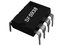 SF5938 integrates functions and protections of FB Short Protection, Under Voltage Lockout (UVLO), VDD Over Voltage Protection (VDD OVP), Soft Start, Cycle-by-cycle Current Limiting (OCP), Pin Floating