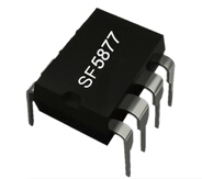 SF5877 is a high performance, 2nd Generation Quasi-Resonant (QR-||TM) PWM controller for offline flyback power converter applications. The built-in proprietary QR-||TM technology with high level prote