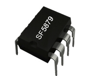 SF5879 is a high performance, 2nd Generation Quasi-Resonant (QR-||TM) PWM controller for offline flyback power converter applications. The built-in proprietary QR-||TM technology with high level prote