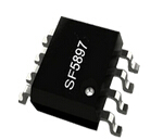 SF5897 is a high performance, 2nd Generation Quasi-Resonant (QR-IITM) PWM controller for offline flyback power converter applications. The built-in proprietary HV-mWTM technology and QR-IITM technolog