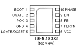 APW8724  Common single PWM Controller with Multiform supply Voltage,The APW8724 is a single-phase, constant on-time, syn-  chronous PW M controller, which drives N-channel  MOSFETs